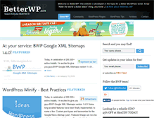 Tablet Screenshot of betterwp.net